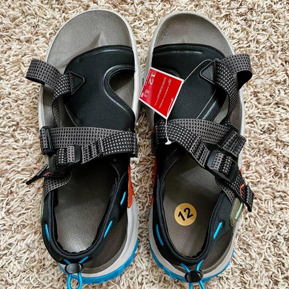 NEW Nike Oneonta Men’s Strap Sandals Shoes DJ6604 003, Size 12 (New) - Picture 2 of 11